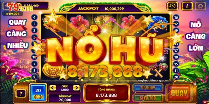 Đôi nét thông tin cơ bản về sản phẩm jackpot nổ hũ tại 79king 2024